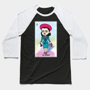 La Dama from the game Loteria Baseball T-Shirt